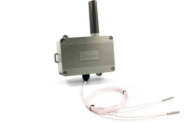 Enless Temperature Transmitter w/ 2 External Probes